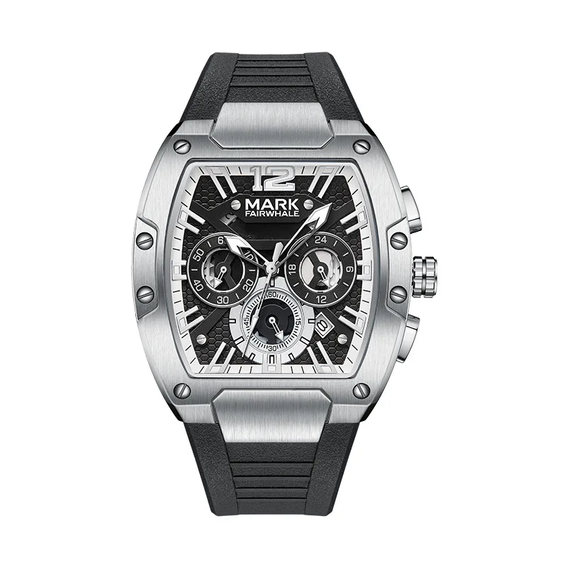 Mark Fairwhale Luxury Quartz Chronograph Watch detail view