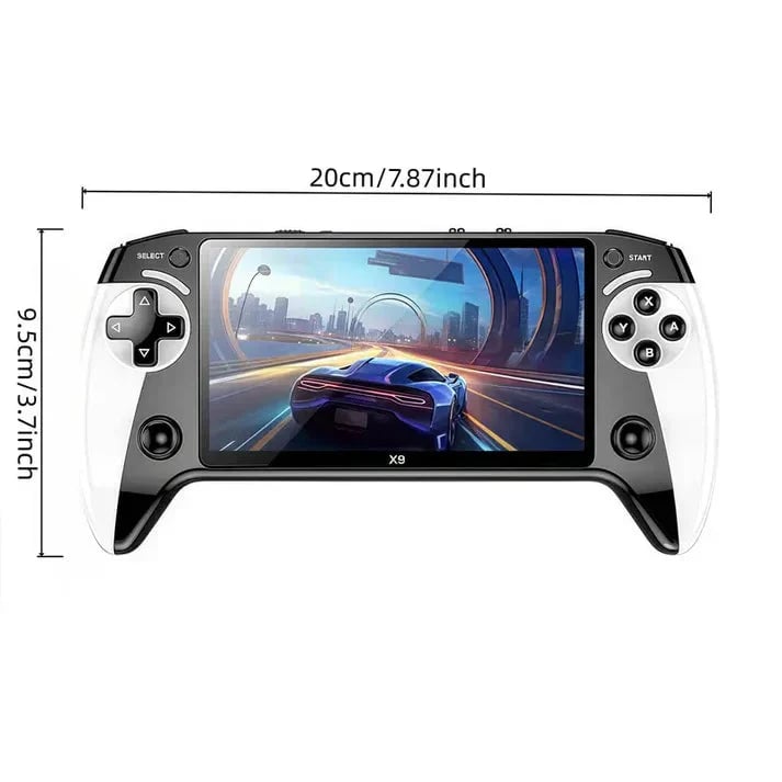 🎮Portable retro game console, ultra-high definition graphics(5000+ games)🕹️